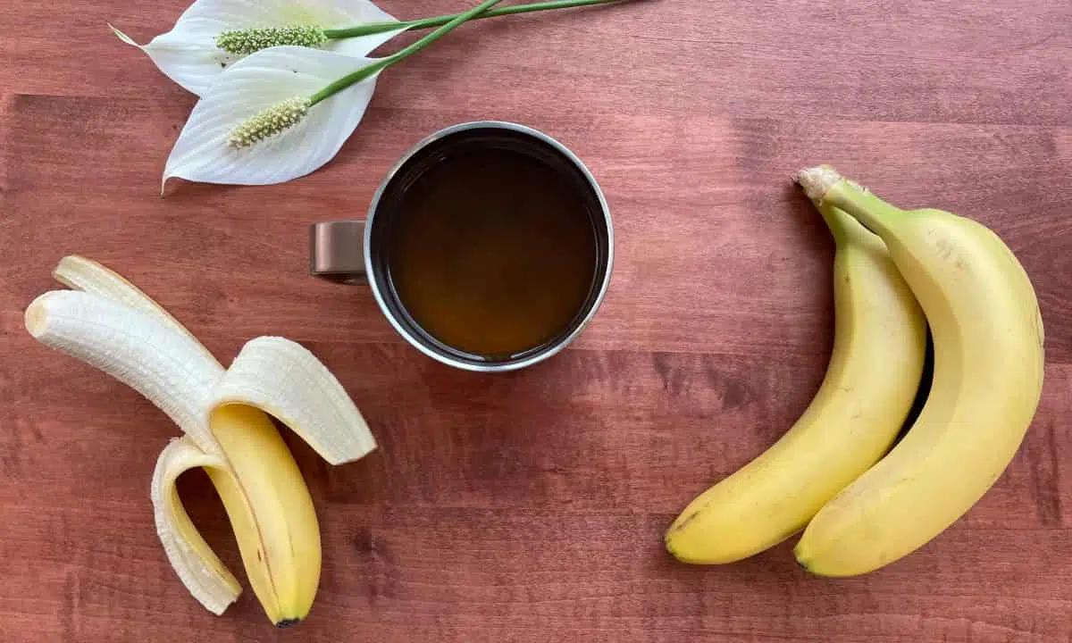benefits of banana tea