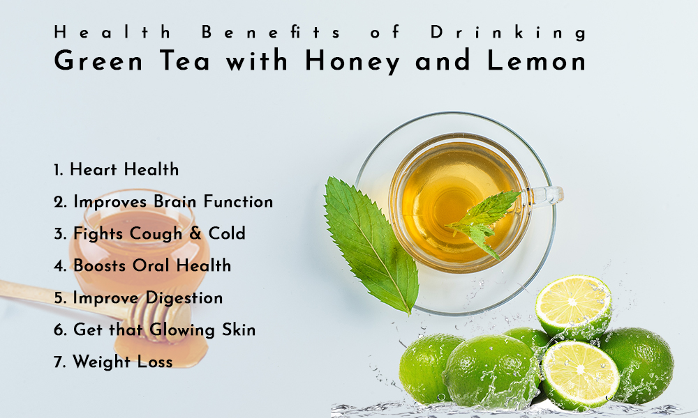 benefits of green tea with lemon