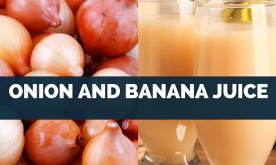onion and banana juice