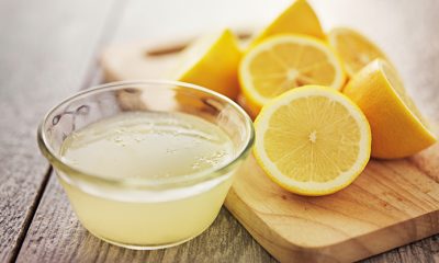 lemon juice in the morning on empty stomach
