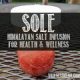 salt water sole side effects