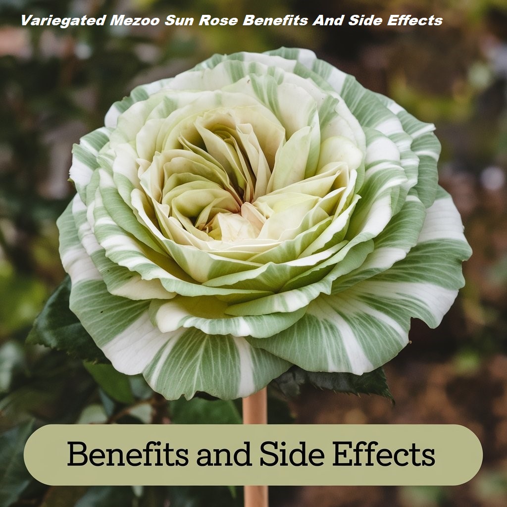 Variegated Mezoo Sun Rose Benefits And Side Effects